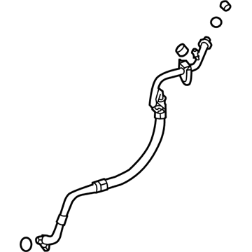 Infiniti 92480-1MG0D Hose-Flexible, Low