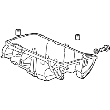 Honda 11200-5K0-A00 Pan Assembly, Oil