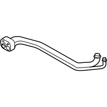 BMW 64-11-6-913-419 Coolant Pipe