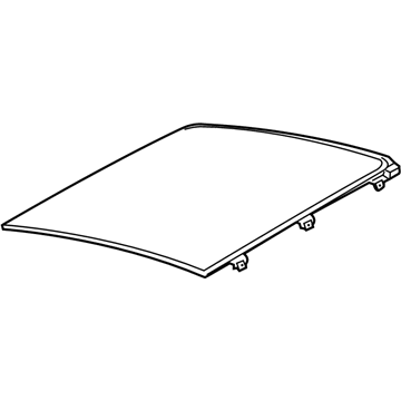 Mopar 68194940AA Glass-SUNROOF