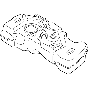 Nissan 17202-4AF0A Fuel Tank Assembly