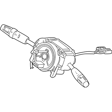 Kia 0K2DJ66120 Switch-Combination