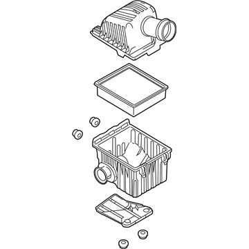 Ford 6L5Z-9600-B Air Cleaner Assembly