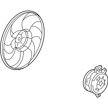 GM 22747157 Fan Blade