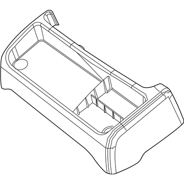 Mopar 1RT17DX9AB Tray-Floor Console