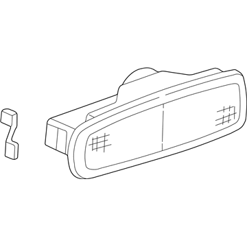 Acura 33951-SL0-A01 Lamp Unit, Driver Side