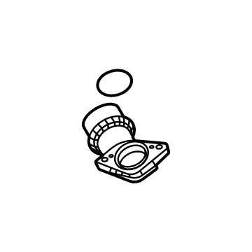 Ford LX6Z-6F072-C TUBE - AIR INLET