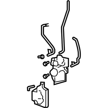 Honda 72150-SAA-G22 Lock Assembly, Left Front Power Door
