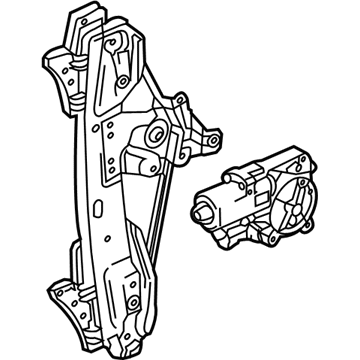 GM 23119913 Window Regulator