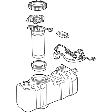 GM 19300179 Fuel Tank