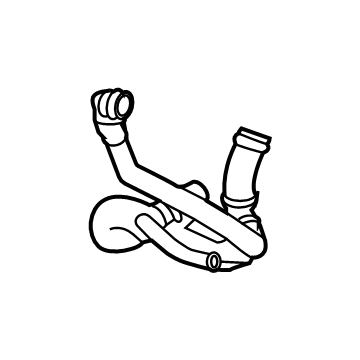 Ford LC3Z-8286-A Lower Hose