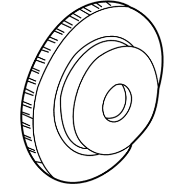 Honda 45251-SR3-A01 Disk, Front Brake