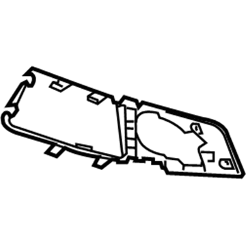 BMW 51-11-7-891-397 Support, Fog Lamp Left