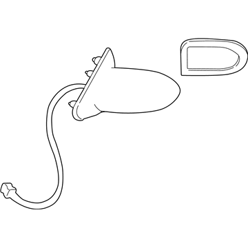 GM 25769755 Mirror Assembly