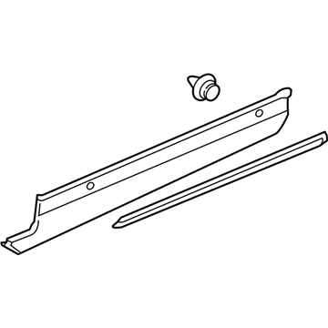 Ford FA1Z-5825556-BA Lower Molding