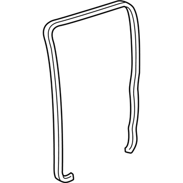 GM 15097864 Weatherstrip Asm-Rear Side Door T