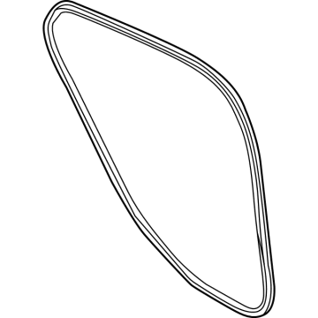 Ford LJ8Z-58253A10-A WEATHERSTRIP ASY - DOOR OPENIN