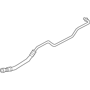 BMW 17-22-7-572-711 Oil Cooling Pipe Inlet