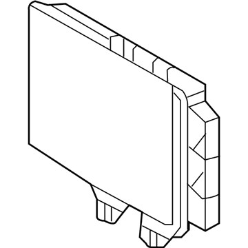 Nissan 23703-6GY0A Blank Engine Control Module