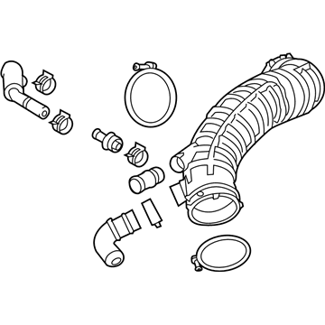 Kia 28140A7950 Hose Assembly-Air Intake