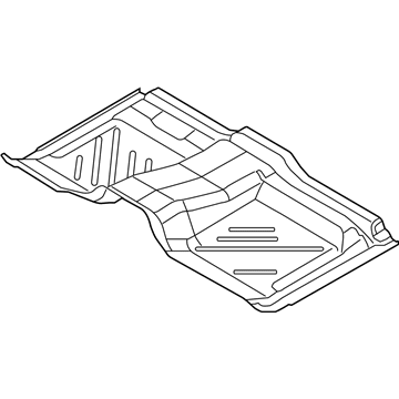 Ford 7L1Z-7811135-C Front Floor Pan