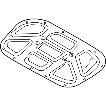 Kia 81125D4000 Pad-Hood Insulating