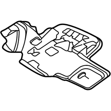 Mopar 55057326AC RETAINER-Overhead Console