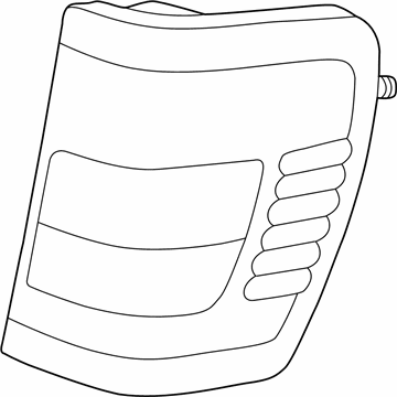 Mopar 55155138AH Lamp-Tail Stop Turn