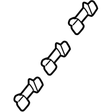 Acura 73155-TK4-A11 Clip B, Windshield