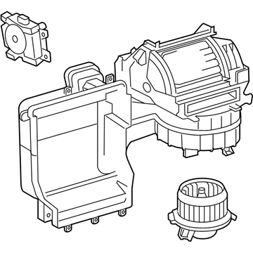 Toyota 87130-07071 Case Assembly