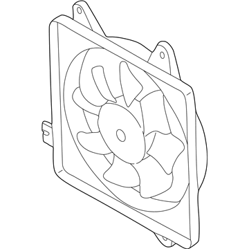 Kia 1K2A161710B Fan Assembly-Condenser