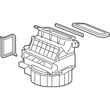 Acura 79305-STX-A04 Blower Sub Assembly