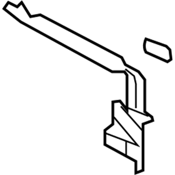 Mopar 5074900AF TROUGH-LIFTGATE Opening