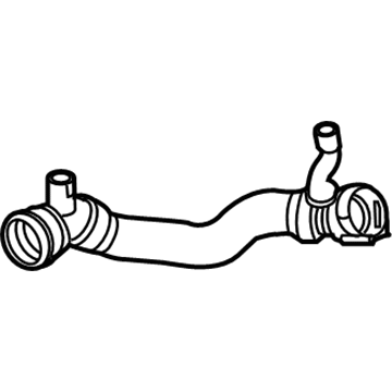 BMW 17-12-7-589-755 Radiator Coolant Hose Lower