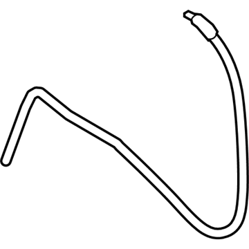 BMW 61-21-9-343-861 Battery Degassing Hose