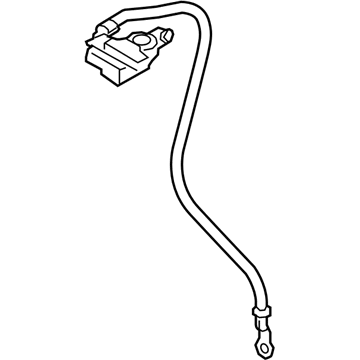 BMW 61-21-6-832-697 Battery Negative Cable