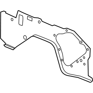 GM 15787558 Panel Asm-Dash Lower Extension *Prime Ww18