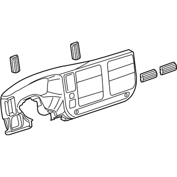 GM 23322270 Cluster Panel