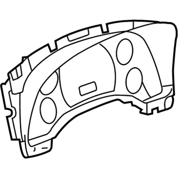 GM 20865493 Instrument Cluster Assemblly