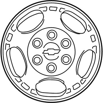 GM 9594493 Wheel