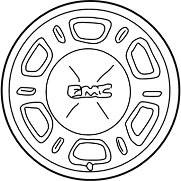 GM 9593874 Wheel