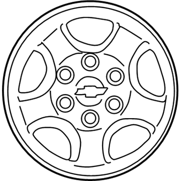 GM 9595394 Wheel