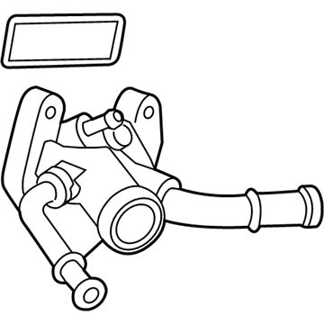 Honda 19350-R40-A60 Outlet Assy., Water