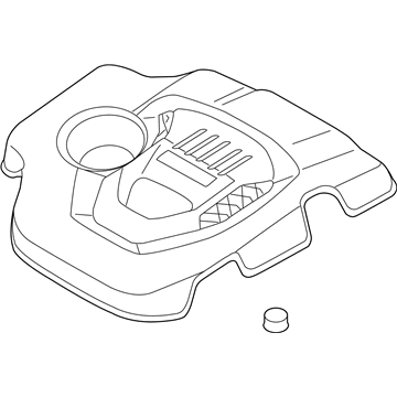 Hyundai 29240-2E250 Engine Cover Assembly