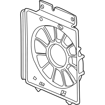 Honda 38615-PPA-A01 Shroud, Air Conditioner