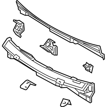 Mopar 5067917AF Panel-COWL And PLENUM