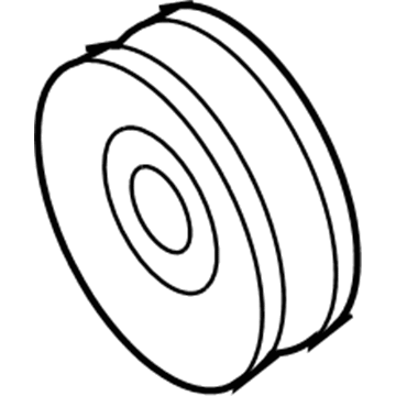 Ford 1L2Z-6C348-AA Serpentine Idler Pulley