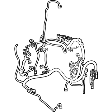 Lexus 82121-24872 Wire, Engine