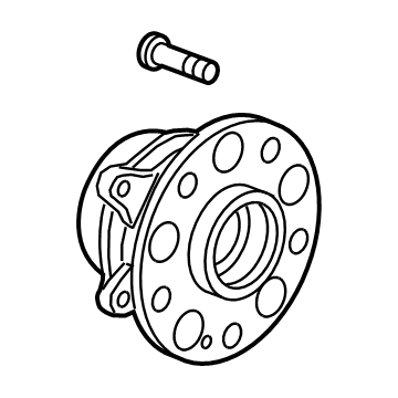 Acura 42200-TJB-A02 Bearing, Rear Hub Unit