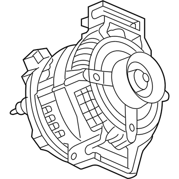 GM 84009371 Alternator